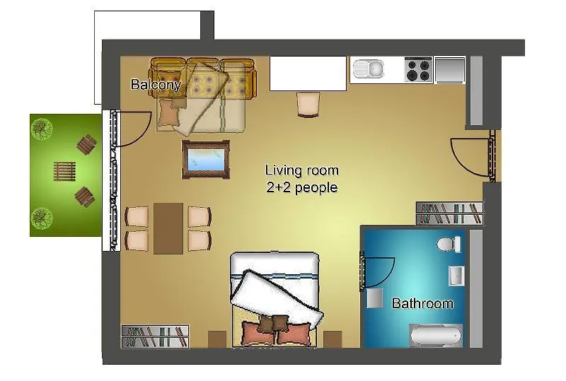 Sun Resort Apartments Boedapest 3*,